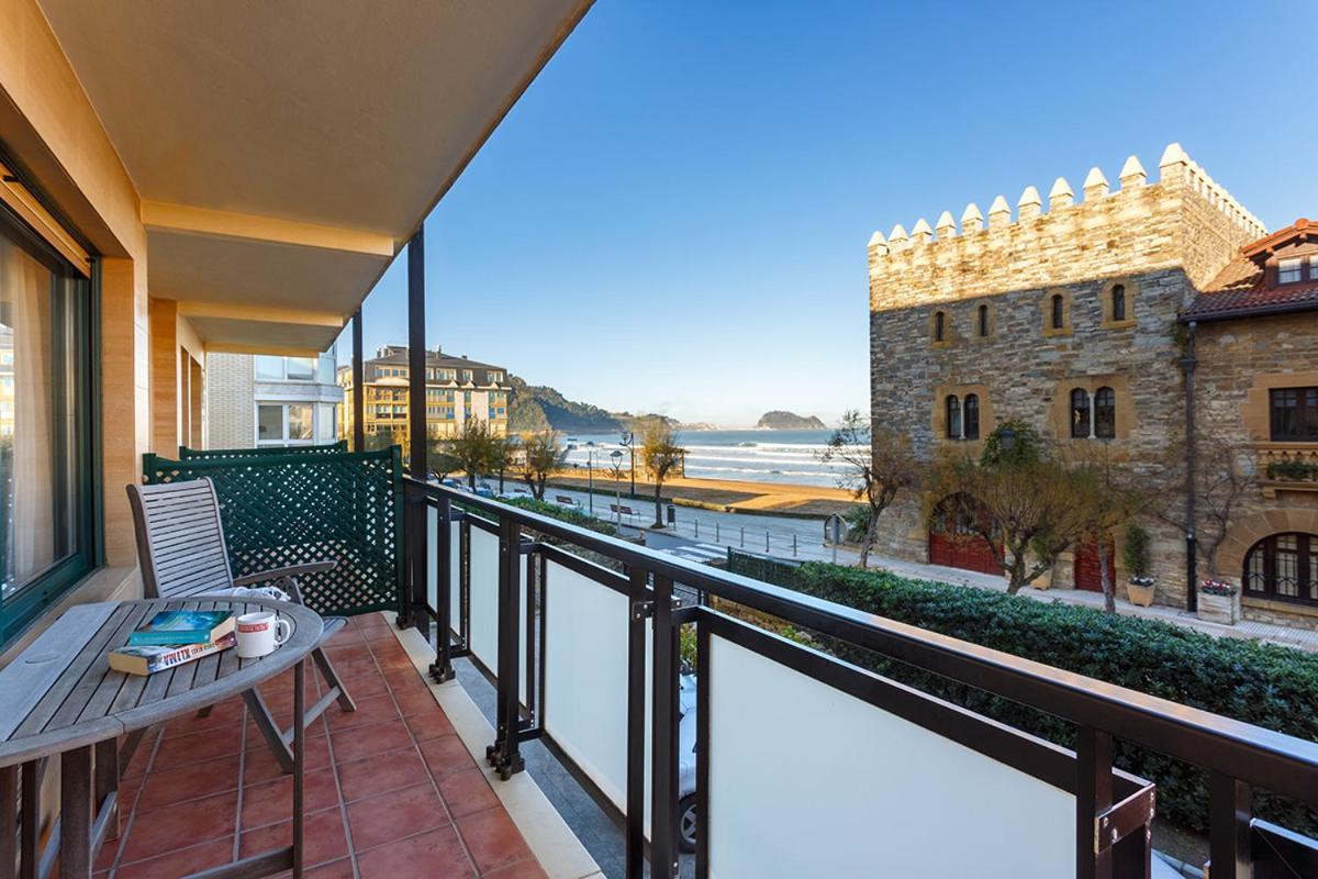 Pension Zarauz Playa Eksteriør bilde